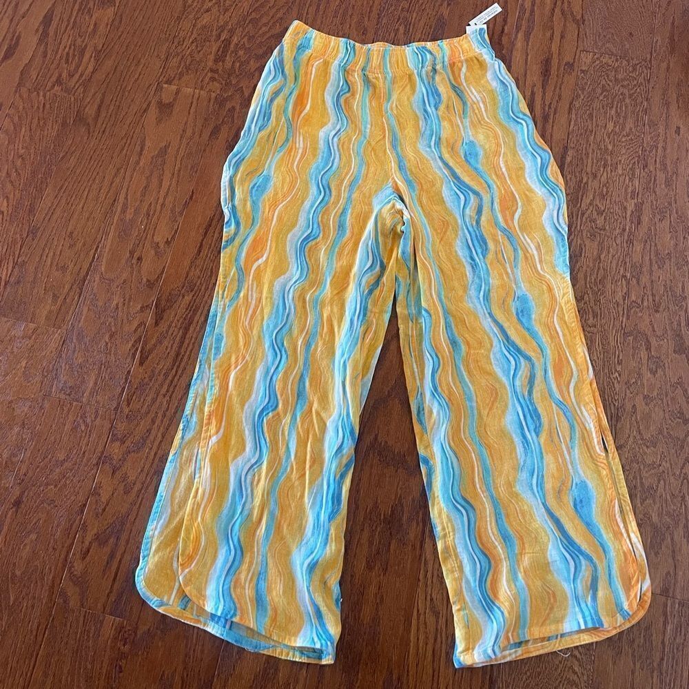 Rachel Zoe colorful beach pants